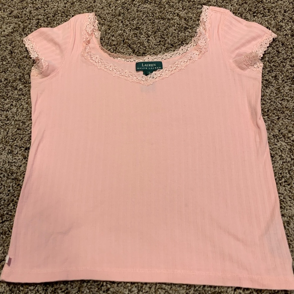 Cute blush top